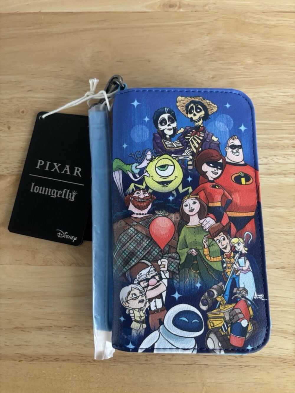 Loungefly Disney Pixar Movie Couples Wallet Brave UP Toy Story New With Tags